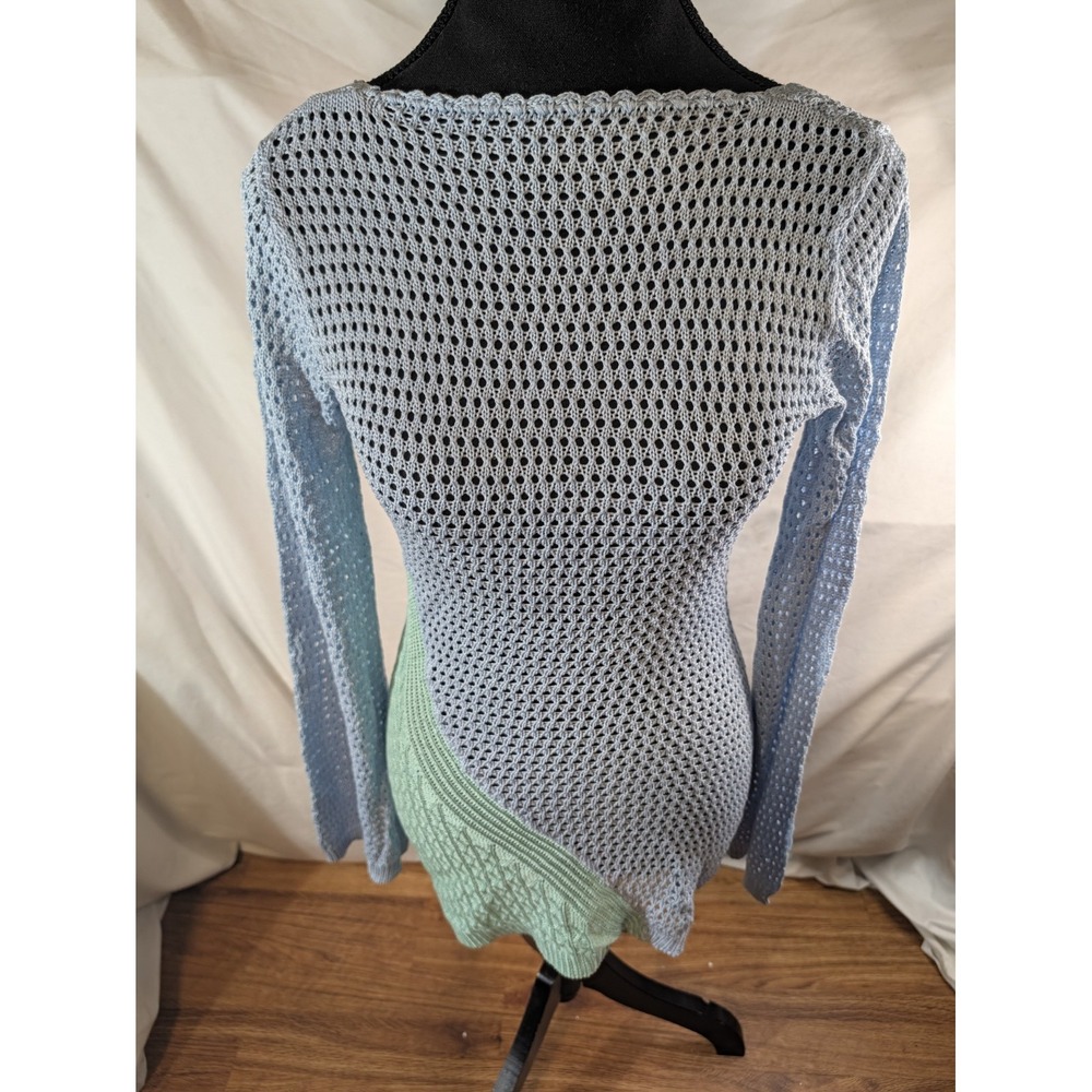 NWT Peppermayo Estie Long Sleeve Crochet Mini Dress S/M